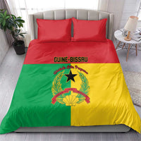 Guinea-Bissau Bedding Set Coat Of Arms Flag Style - Wonder Print Shop
