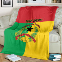 Guinea-Bissau Blanket Coat Of Arms Flag Style - Wonder Print Shop