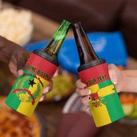 Personalized Guinea-Bissau 4 in 1 Can Cooler Tumbler Coat Of Arms Flag Style - Wonder Print Shop