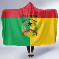 Guinea-Bissau Hooded Blanket Coat Of Arms Flag Style - Wonder Print Shop