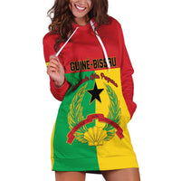 Personalized Guinea-Bissau Hoodie Dress Coat Of Arms Flag Style - Wonder Print Shop