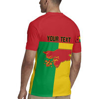 Personalized Guinea-Bissau Rugby Jersey Coat Of Arms Flag Style - Wonder Print Shop