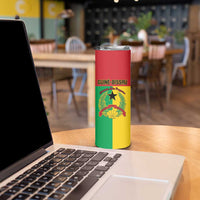 Personalized Guinea-Bissau Skinny Tumbler Coat Of Arms Flag Style - Wonder Print Shop