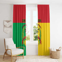 Guinea-Bissau Window Curtain Coat Of Arms Flag Style - Wonder Print Shop