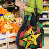 Guinea-Bissau Independence Day Grocery Bag Coat Of Arms With Map - Wonder Print Shop