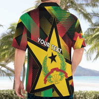 Personalized Guinea-Bissau Independence Day Hawaiian Shirt Coat Of Arms With Map - Wonder Print Shop