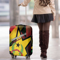 Guinea-Bissau Independence Day Luggage Cover Coat Of Arms With Map - Wonder Print Shop