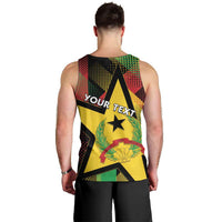 Personalized Guinea-Bissau Independence Day Men Tank Top Coat Of Arms With Map - Wonder Print Shop