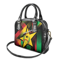 Guinea-Bissau Independence Day Shoulder Handbag Coat Of Arms With Map - Wonder Print Shop