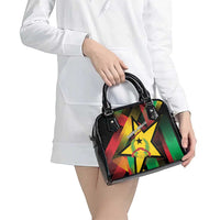 Guinea-Bissau Independence Day Shoulder Handbag Coat Of Arms With Map - Wonder Print Shop