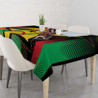 Guinea-Bissau Independence Day Tablecloth Coat Of Arms With Map - Wonder Print Shop