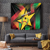 Guinea-Bissau Independence Day Tapestry Coat Of Arms With Map - Wonder Print Shop