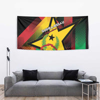 Guinea-Bissau Independence Day Tapestry Coat Of Arms With Map - Wonder Print Shop