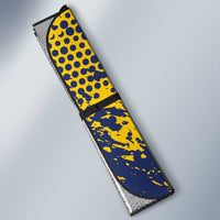 Chad Republic Day Auto Sun Shade Coat Of Arms - Grunge Style - Wonder Print Shop