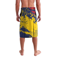 Personalized Chad Republic Day Lavalava Coat Of Arms - Grunge Style - Wonder Print Shop