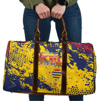 Chad Republic Day Travel Bag Coat Of Arms - Grunge Style - Wonder Print Shop
