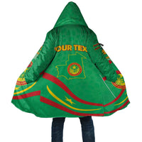 Personalized Mauritania Independence Day Cloak Coat Of Arms With Map - Wonder Print Shop