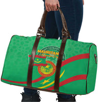 Mauritania Independence Day Travel Bag Coat Of Arms With Map - Wonder Print Shop