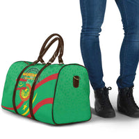 Mauritania Independence Day Travel Bag Coat Of Arms With Map - Wonder Print Shop