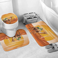 Mauritania Sahara Bathroom Set Camel With Map - Wonder Print Shop