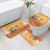 Mauritania Sahara Bathroom Set Camel With Map - Wonder Print Shop