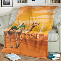 Mauritania Sahara Blanket Camel With Map - Wonder Print Shop