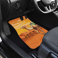 Mauritania Sahara Car Mats Camel With Map - Wonder Print Shop