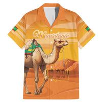Personalized Mauritania Sahara Family Matching Mermaid Dress and Hawaiian Shirt Camel With Map - Wonder Print Shop