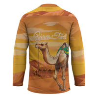Personalized Mauritania Sahara Hockey Jersey Camel With Map - Wonder Print Shop