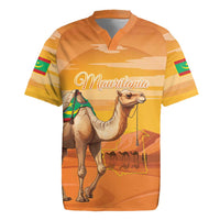 Personalized Mauritania Sahara Rugby Jersey Camel With Map - Wonder Print Shop
