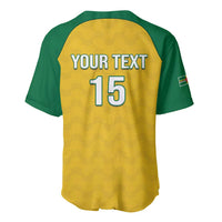 Custom Dominica Football Baseball Jersey Sisserou Parrot Yellow Color - Wonder Print Shop