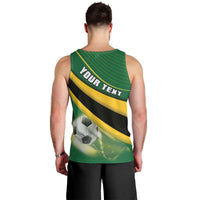 Personalised Dominica Football Men Tank Top Sporty Style - Wonder Print Shop