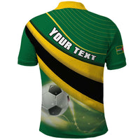 Personalised Dominica Football Polo Shirt Sporty Style - Wonder Print Shop