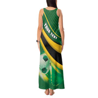 Personalised Dominica Football Tank Maxi Dress Sporty Style - Wonder Print Shop