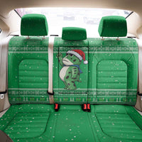 Funny Christmas Portland Frog Protest Back Car Seat Cover Merry Frog-mas - Wonder Print Shop