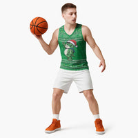 Funny Christmas Portland Frog Protest Basketball Jersey Merry Frog-mas - Wonder Print Shop