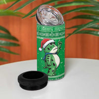 Funny Christmas Portland Frog Protest 4 in 1 Can Cooler Tumbler Merry Frog-mas - Wonder Print Shop