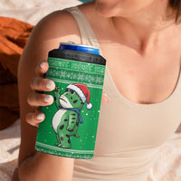 Funny Christmas Portland Frog Protest 4 in 1 Can Cooler Tumbler Merry Frog-mas - Wonder Print Shop
