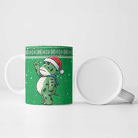 Funny Christmas Portland Frog Protest Ceramic Mug Merry Frog-mas - Wonder Print Shop