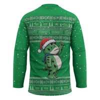 Funny Christmas Portland Frog Protest Hockey Jersey Merry Frog-mas - Wonder Print Shop