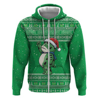 Funny Christmas Portland Frog Protest Hoodie Merry Frog-mas - Wonder Print Shop