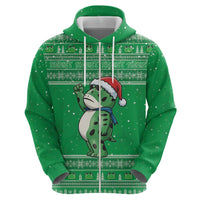 Funny Christmas Portland Frog Protest Hoodie Merry Frog-mas - Wonder Print Shop