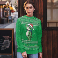 Funny Christmas Portland Frog Protest Ugly Christmas Sweater Merry Frog-mas - Wonder Print Shop