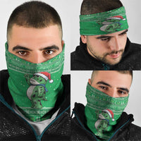 Funny Christmas Portland Frog Protest Neck Gaiter Merry Frog-mas - Wonder Print Shop