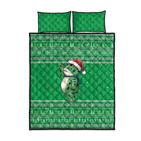 Funny Christmas Portland Frog Protest Quilt Bed Set Merry Frog-mas - Wonder Print Shop