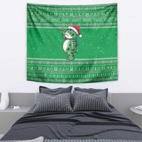 Funny Christmas Portland Frog Protest Tapestry Merry Frog-mas - Wonder Print Shop