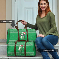 Funny Christmas Portland Frog Protest Travel Bag Merry Frog-mas - Wonder Print Shop