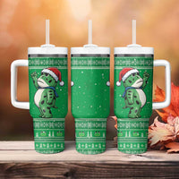 Funny Christmas Portland Frog Protest Tumbler With Handle Merry Frog-mas - Wonder Print Shop