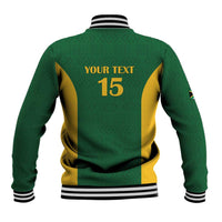 South Africa Hockey Custom Baseball Jacket Go Ama Stokke Stokke Go - Wonder Print Shop