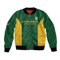 South Africa Hockey Custom Bomber Jacket Go Ama Stokke Stokke Go - Wonder Print Shop